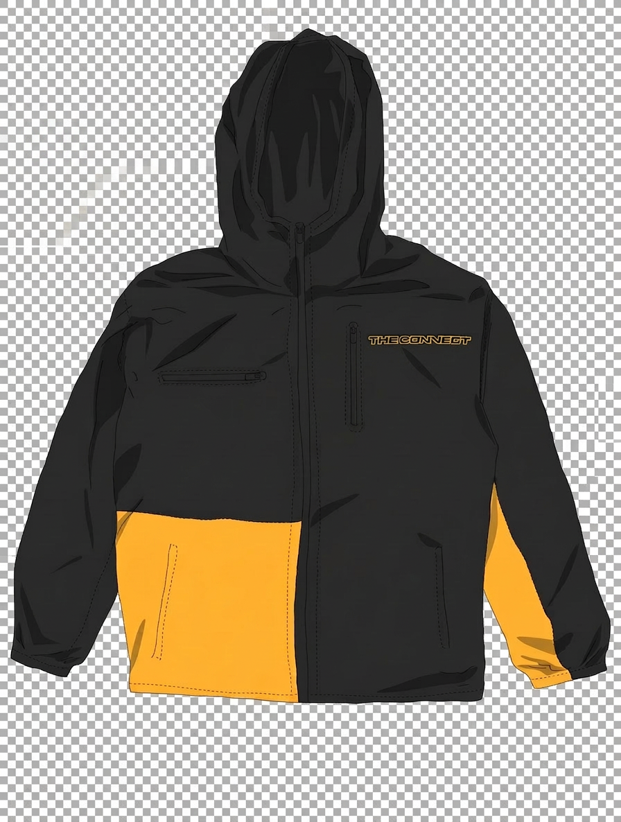Hazard hooded shell
