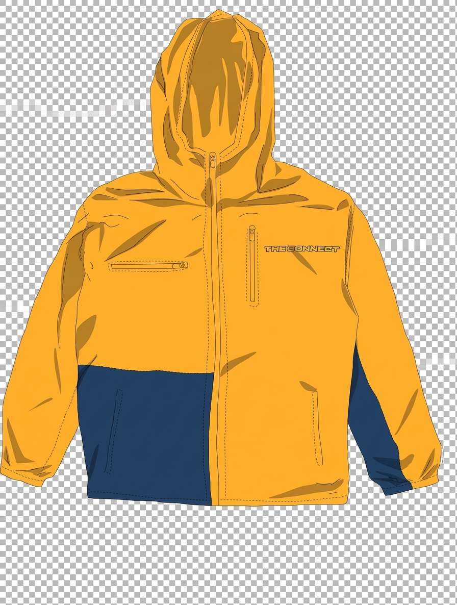 Coordinates hooded shell