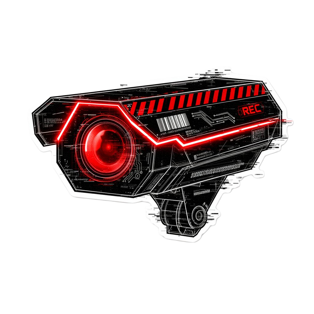 Surveillance Cam Sticker